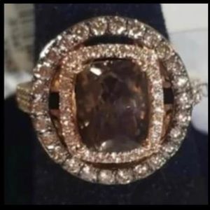 Levian Heirloom Rose Gold Diamond Ring